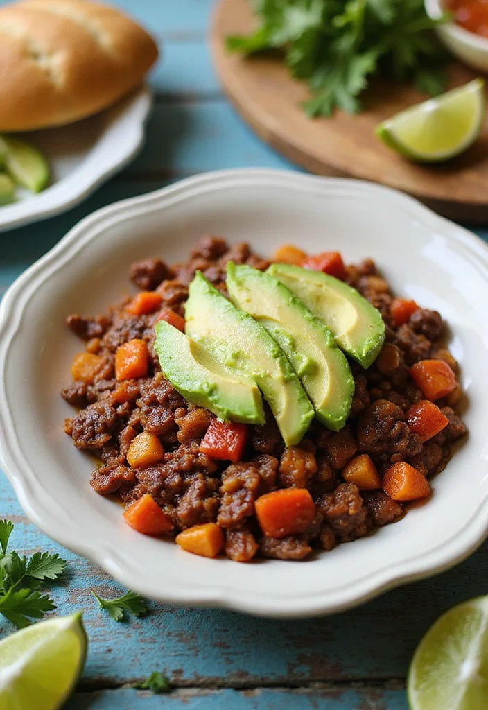 13 Corn Beef Hash Recipes Packed With Big Flavor - 12. Corned Beef Hash with Avocado 1