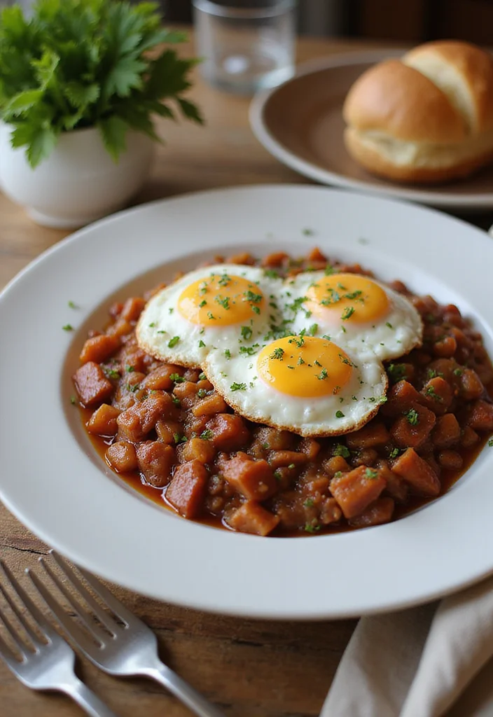 13 Corn Beef Hash Recipes Packed With Big Flavor - 5. Corned Beef Hash with Eggs 1