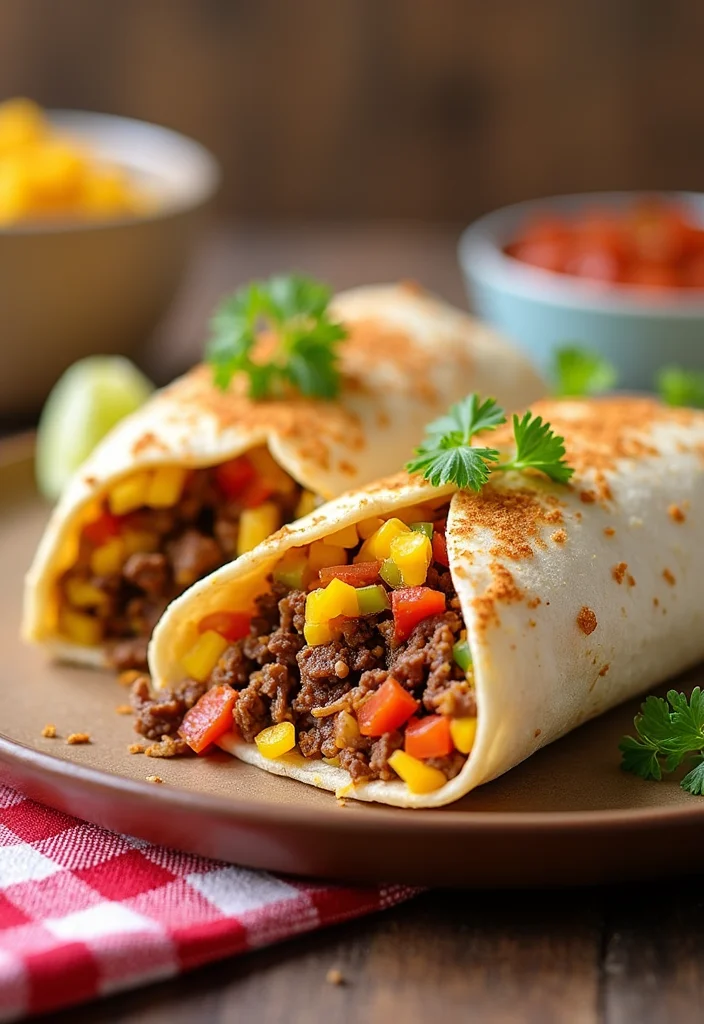13 Corn Beef Hash Recipes Packed With Big Flavor - 7. Corned Beef Hash Breakfast Burrito 1