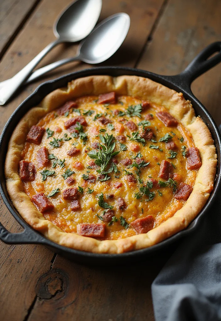 13 Corn Beef Hash Recipes Packed With Big Flavor - 8. Corned Beef Hash Quiche 1