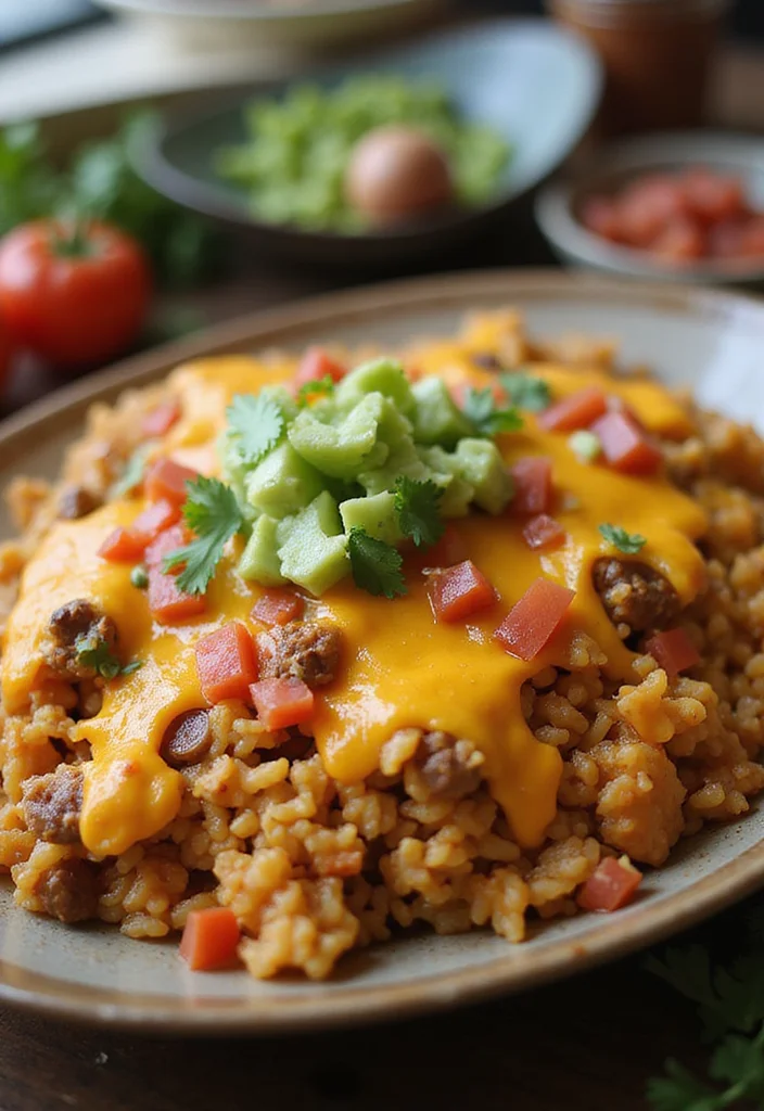 13 Crowd-Pleaser Amish Casserole Ground Beef Ideas You’ll Save Immediately - 13. Easy Taco Rice Casserole 1