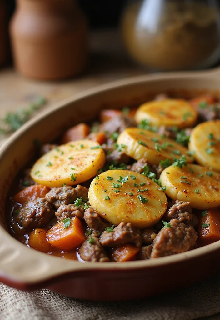 13 Crowd-Pleaser Amish Casserole Ground Beef Ideas You’ll Save Immediately - 8. Hearty Beef and Potato Casserole 1