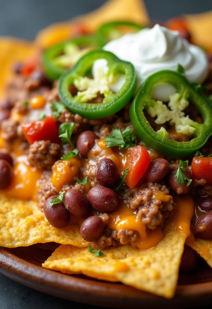 13 Easy Pinto Beans With Ground Beef Meals That Always Impress - 11. Pinto Bean and Beef Nachos 1