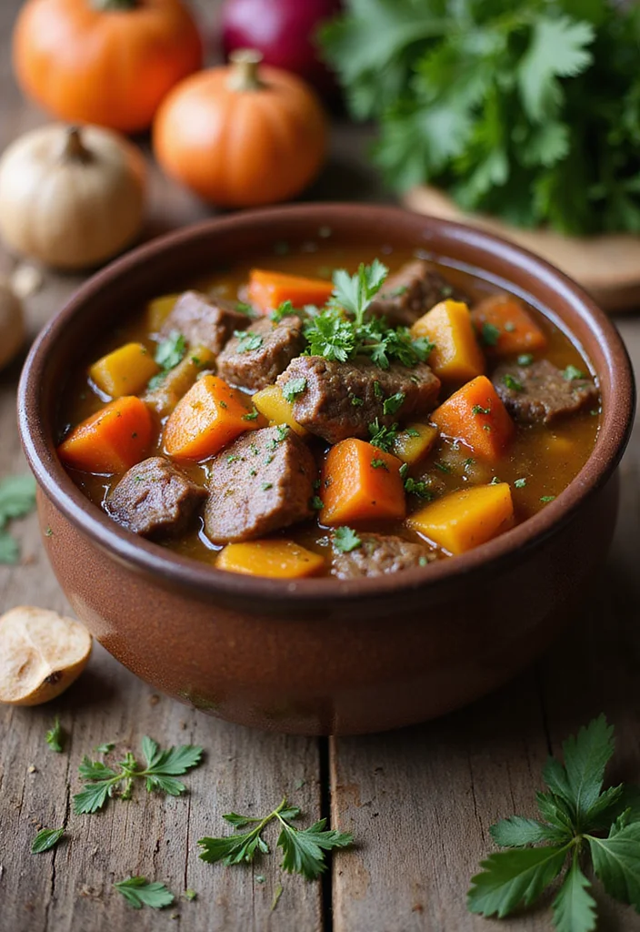 13 Vegetable Beef Stew Crockpot Meals Perfect For Weeknight Cooking - 11. Root Vegetable Beef Stew 1