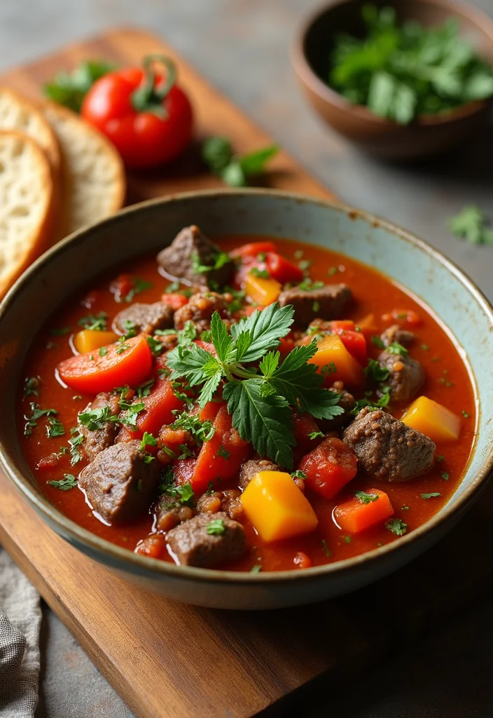 13 Vegetable Beef Stew Crockpot Meals Perfect For Weeknight Cooking - 2. Italian Herb Vegetable Beef Stew 1