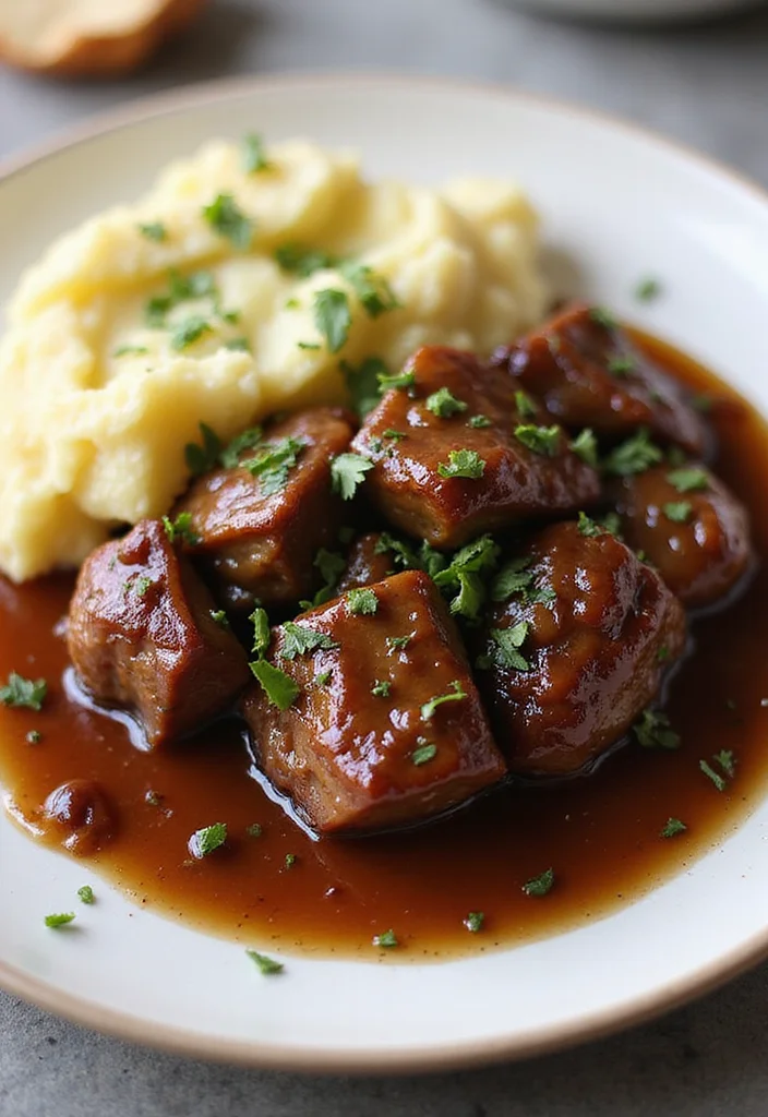 14 Beef Cheeks Slow Cooker Recipes Everyone Is Searching For - 14. Maple-Glazed Beef Cheeks 1