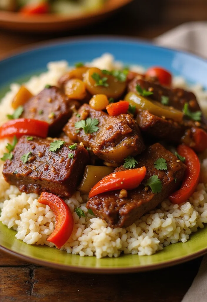 14 Beef Short Ribs Instant Pot Recipes Everyone Is Searching For - 13. Instant Pot Beef Short Ribs with Peppers and Onions 1