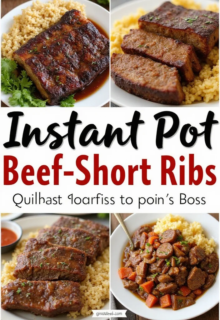 14 Beef Short Ribs Instant Pot Recipes Everyone Is Searching For - Conclusion 1