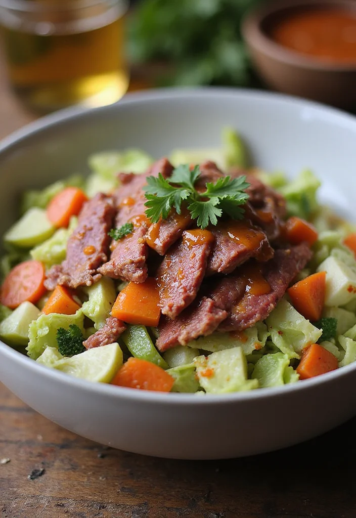14 Corned Beef And Cabbage Instant Pot Ideas That Make Dinner So Much Easier - 11. Corned Beef and Cabbage Salad 1