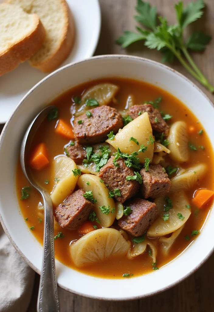 14 Corned Beef And Cabbage Instant Pot Ideas That Make Dinner So Much Easier - 2. Corned Beef and Cabbage Soup 1
