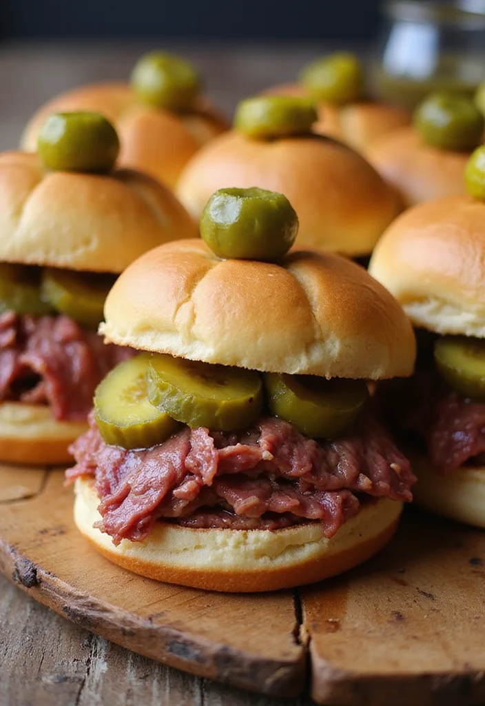 14 Corned Beef And Cabbage Instant Pot Ideas That Make Dinner So Much Easier - 6. Corned Beef Sliders 1