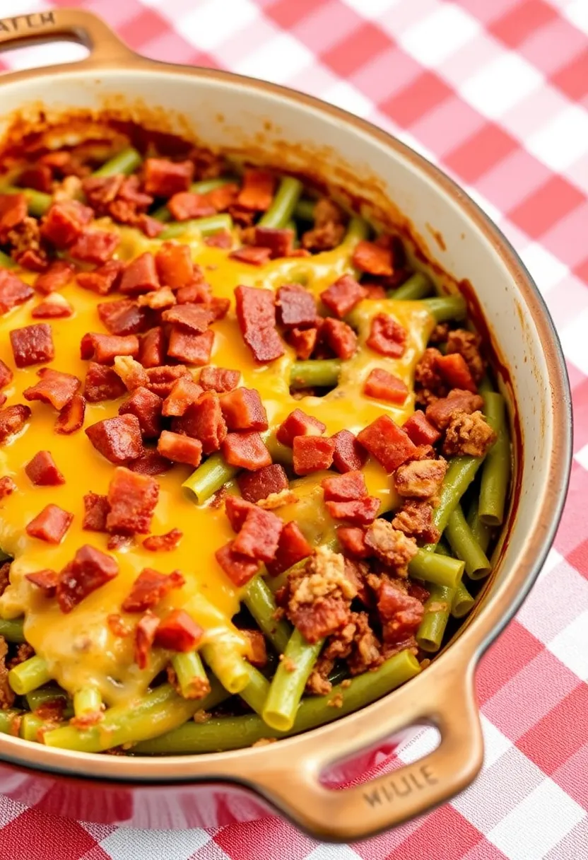 14 Easy Ground Beef Green Bean Casserole Meals That Always Impress - 8. Barbecue Ground Beef Green Bean Casserole 1
