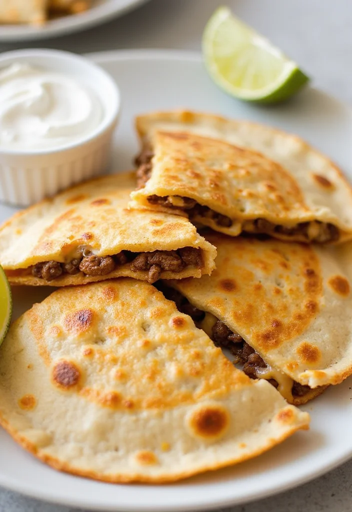 14 Genius Ways To Use Air Fryer Beef Tips Tonight - 12. Beef Tips Quesadillas 1