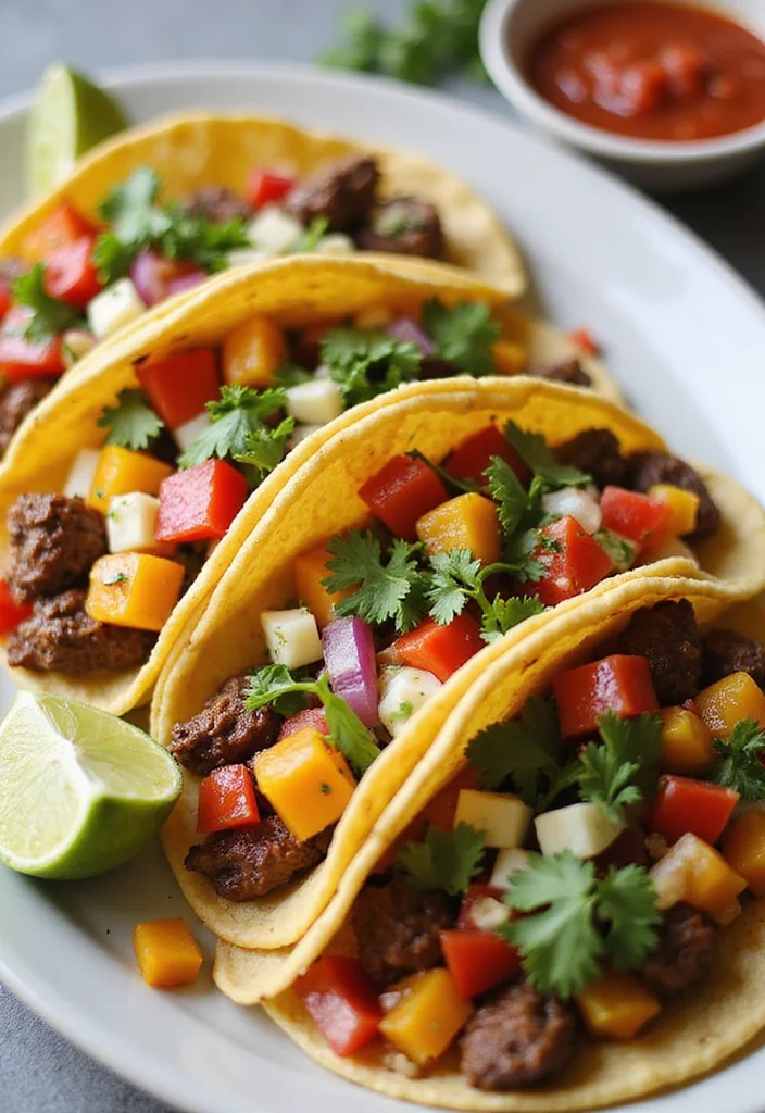 14 Genius Ways To Use Air Fryer Beef Tips Tonight - 4. Beef Tips Tacos 1