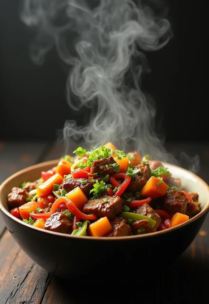 14 Genius Ways To Use Air Fryer Beef Tips Tonight - 7. Beef Tips Stir-Fry 1