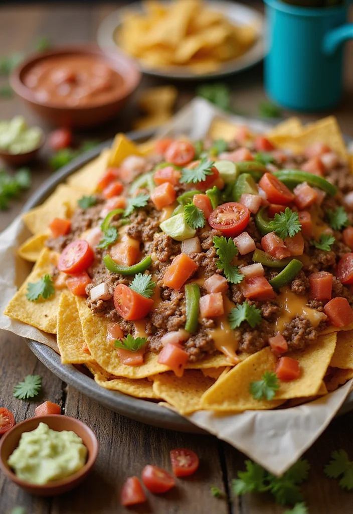 14 Genius Ways To Use Chipped Beef Dip Tonight - 6. Chipped Beef Dip Nachos 1