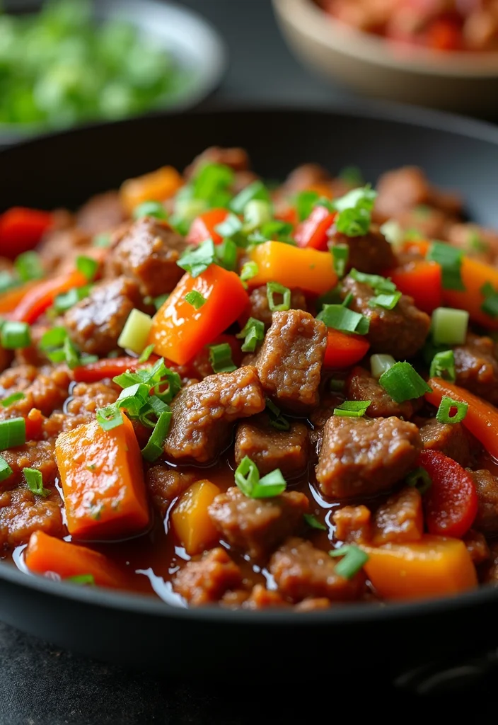 14 Ground Beef Hash Meals Perfect For Weeknight Cooking - 11. Asian-Inspired Beef Hash 1