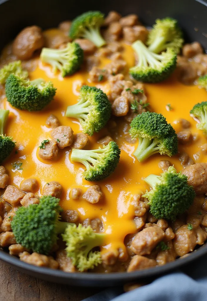 14 Ground Beef Hash Meals Perfect For Weeknight Cooking - 7. Cheesy Broccoli Beef Hash 1