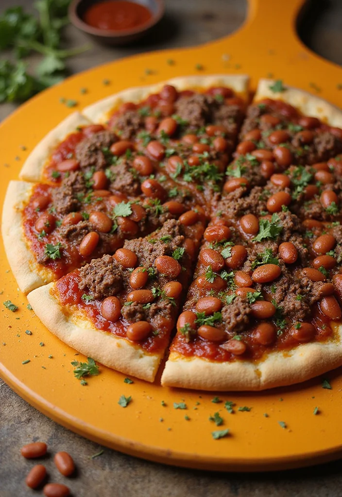 14 Must-Try Baked Beans Recipe With Ground Beef Dishes For Busy Nights - 14. Ground Beef and Baked Beans Pizza 1