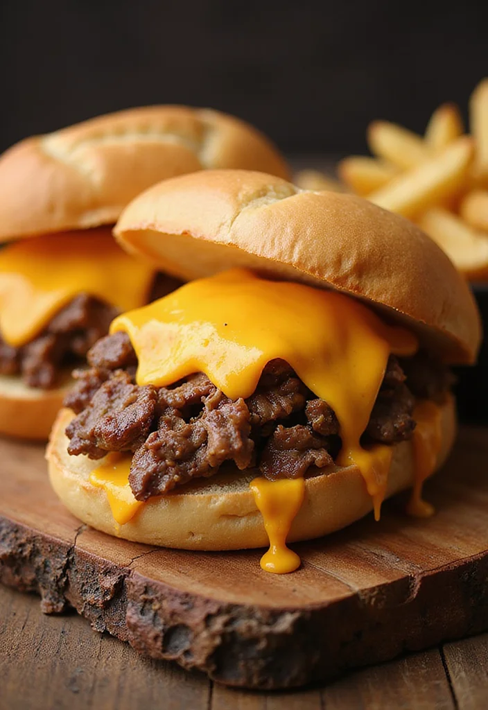 14 Shaved Beef Steak Recipes That Taste Incredible - 1. Philly Cheesesteak Sandwich 1
