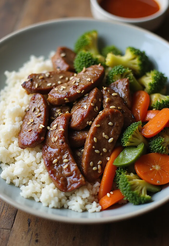 14 Shaved Beef Steak Recipes That Taste Incredible - 13. Teriyaki Beef Steak Bowls 1