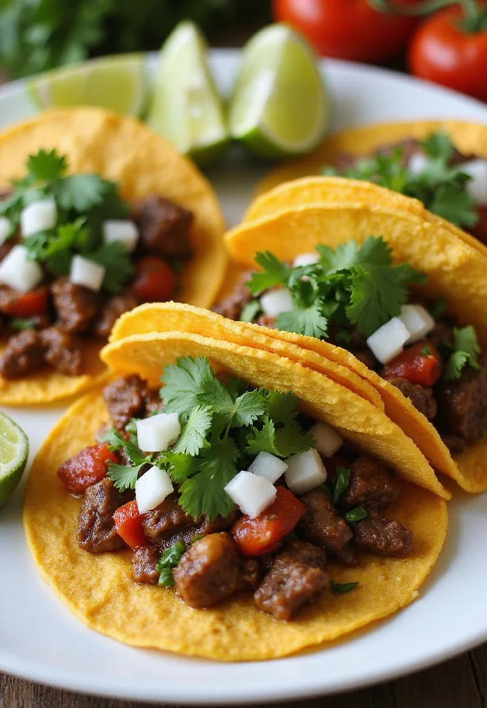 14 Shaved Beef Steak Recipes That Taste Incredible - 3. Spicy Beef Steak Tacos 1