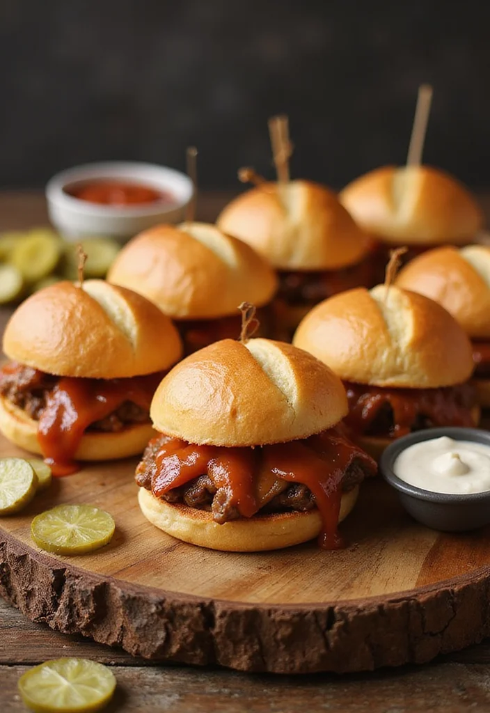 14 Underrated Ground Beef Crescent Roll Recipes Worth Making - 7. BBQ Beef Crescent Roll Sliders 1