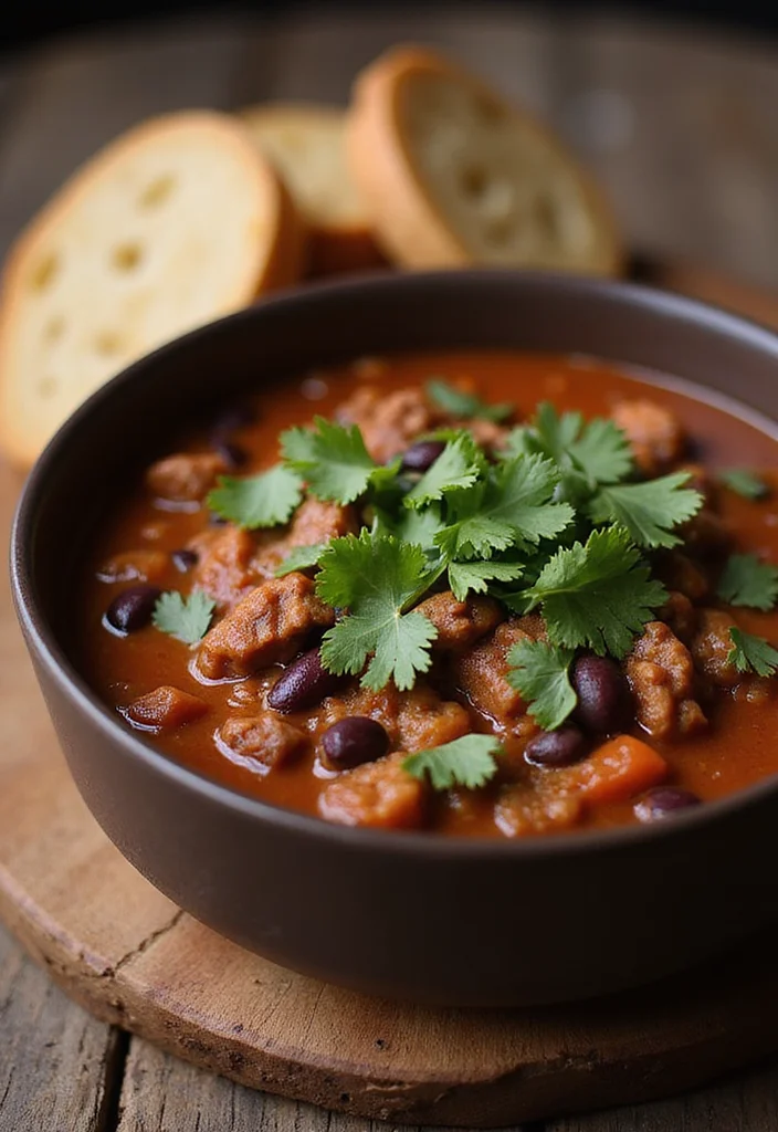 14 Underrated Ground Beef Recipes No Pasta Recipes Worth Making - 6. Spicy Beef & Black Bean Chili 1