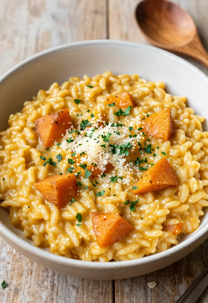 15 Canned Sweet Potato Recipes: Quick Comfort Dishes - 13. Sweet Potato Risotto 1