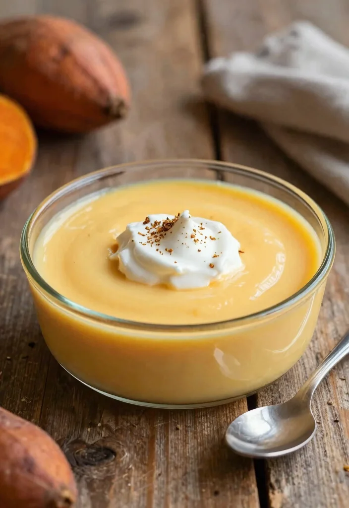 15 Canned Sweet Potato Recipes: Quick Comfort Dishes - 3. Sweet Potato Pudding 1