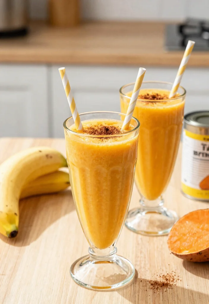 15 Canned Sweet Potato Recipes: Quick Comfort Dishes - 5. Sweet Potato Smoothie 1
