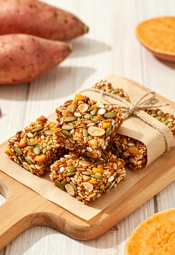 15 Canned Sweet Potato Recipes: Quick Comfort Dishes - 9. Sweet Potato Granola Bars 1