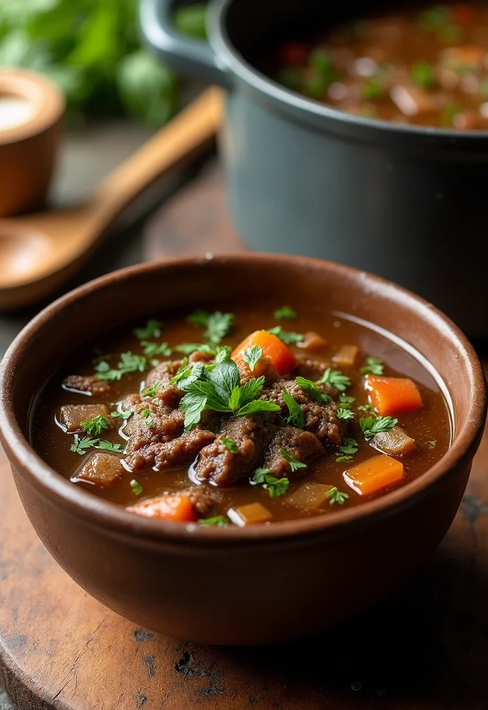 15 Comfort Food Beef Soup Bone Dishes To Warm Your Night - 1. Classic Beef Bone Broth 1