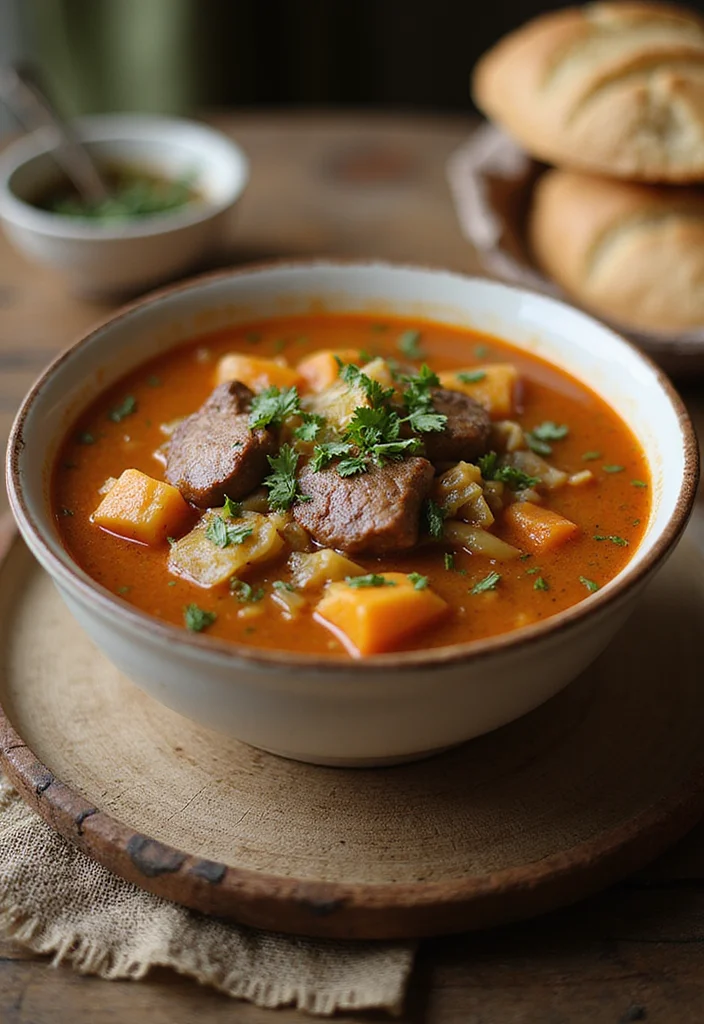 15 Comfort Food Beef Soup Bone Dishes To Warm Your Night - 11. Beef and Cabbage Soup 1