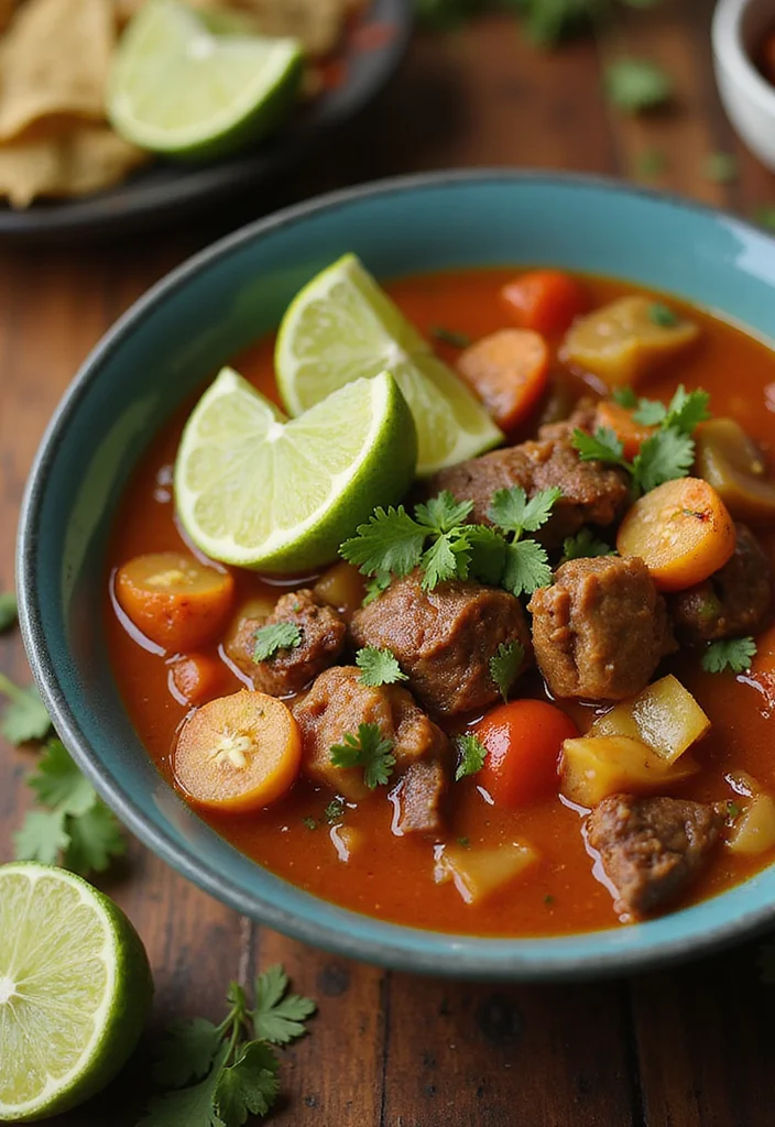 15 Comfort Food Beef Soup Bone Dishes To Warm Your Night - 6. Mexican Beef Bone Soup (Caldo de Res) 1