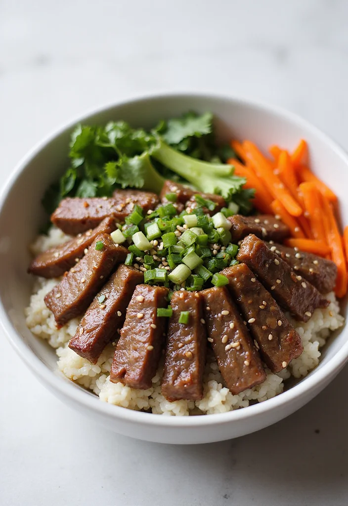15 Easy Beef Bulgogi Meals That Always Impress - 4. Beef Bulgogi Rice Bowl 1