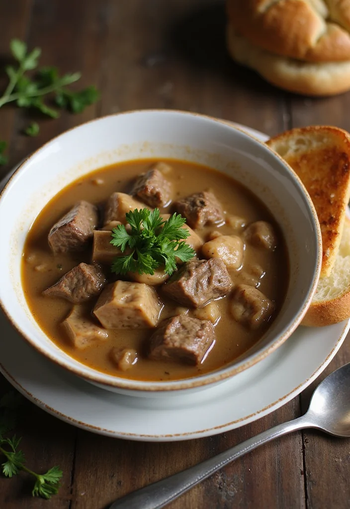 15 Easy Beef Stroganoff Recipe Easy Meals That Always Impress - 12. Beef Stroganoff Soup 1