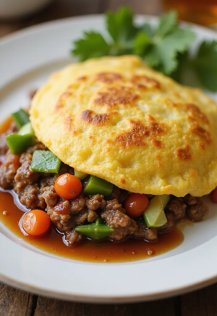 15 Ground Beef Chinese Meals Perfect For Weeknight Cooking - 6. Ground Beef Egg Foo Young 1