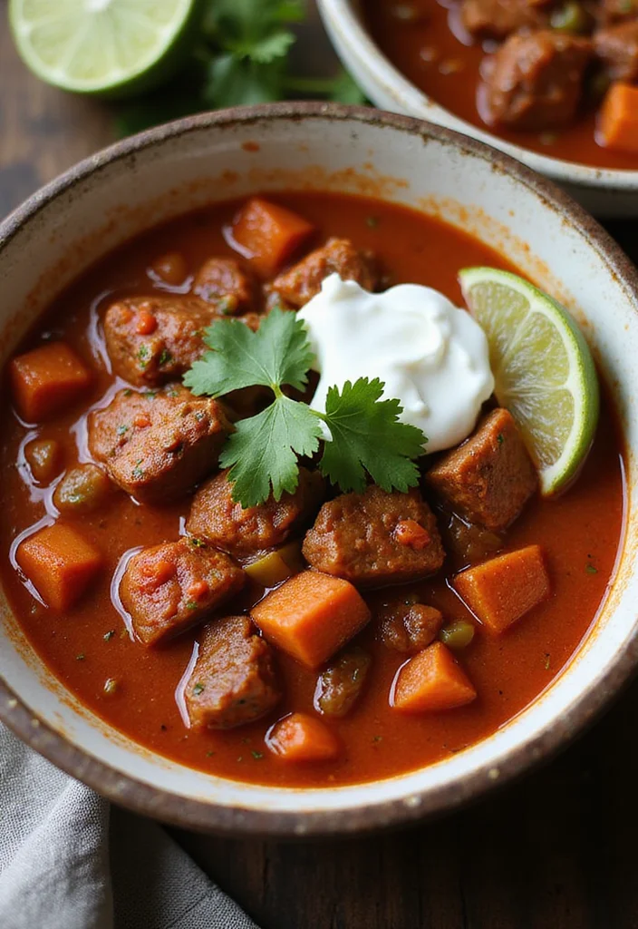 15 Instant Pot Beef Stew Recipes That Taste Incredible - 3. Spicy Chipotle Beef Stew 1
