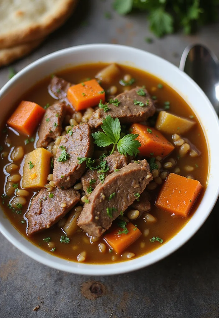 15 Instant Pot Beef Stew Recipes That Taste Incredible - 9. Instant Pot Beef Stew with Barley 1