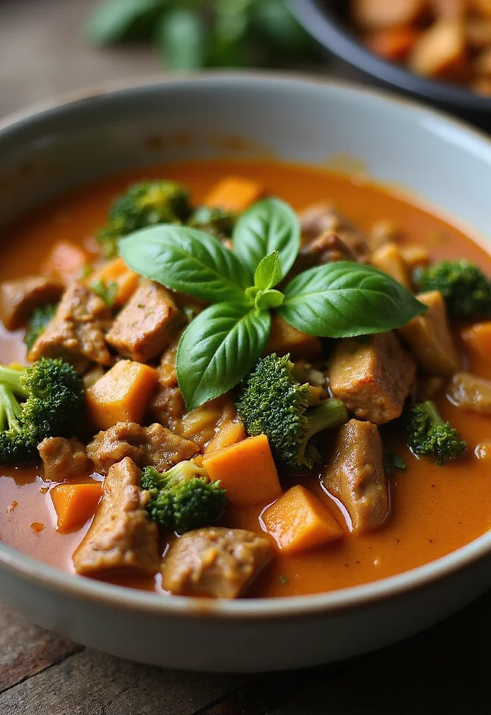 15 Must-Try Low Carb Beef And Broccoli Dishes For Busy Nights - 14. Beef and Broccoli Panang Curry 1