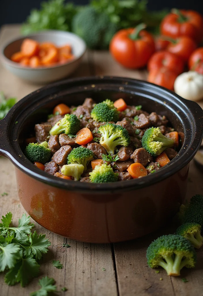 15 Must-Try Low Carb Beef And Broccoli Dishes For Busy Nights - 3. Slow Cooker Beef and Broccoli 1