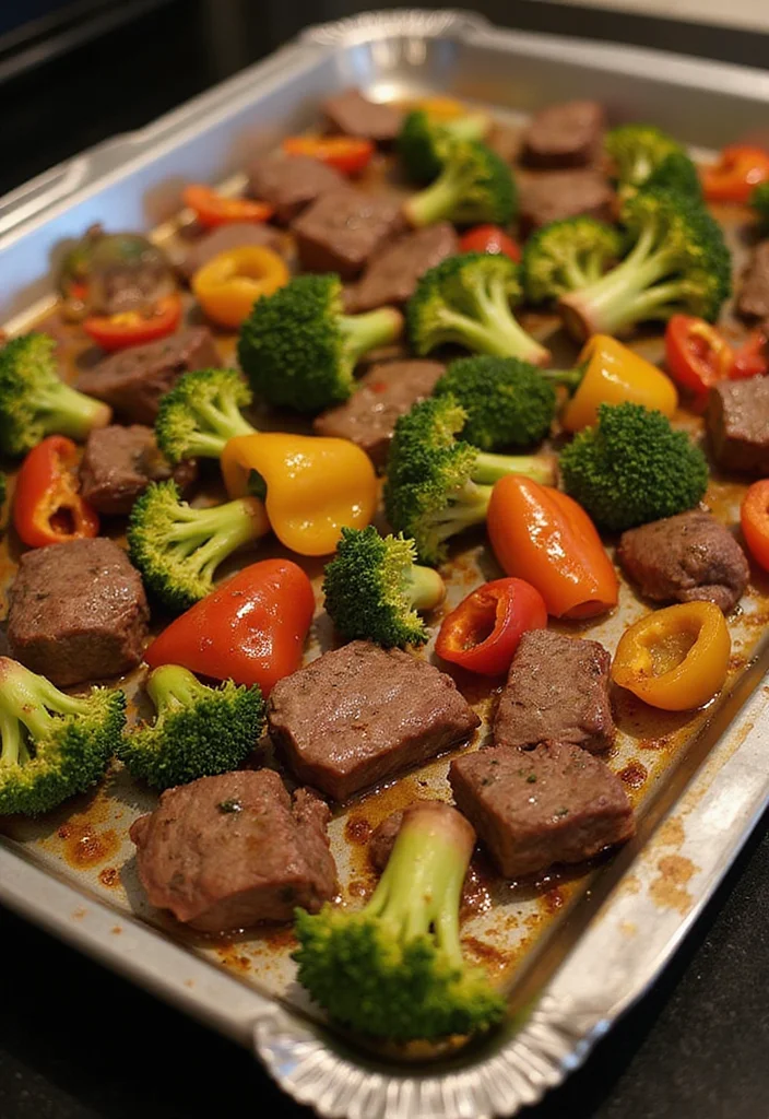 15 Must-Try Low Carb Beef And Broccoli Dishes For Busy Nights - 5. Beef and Broccoli Sheet Pan Dinner 1