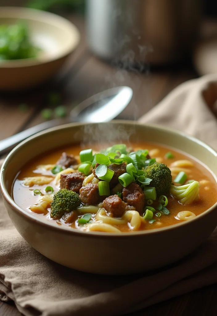 15 Must-Try Low Carb Beef And Broccoli Dishes For Busy Nights - 7. Beef and Broccoli Soup 1