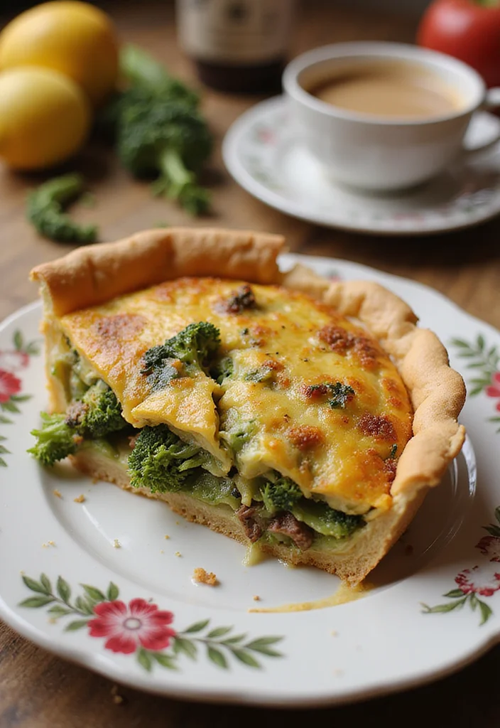 15 Must-Try Low Carb Beef And Broccoli Dishes For Busy Nights - 8. Beef and Broccoli Quiche 1