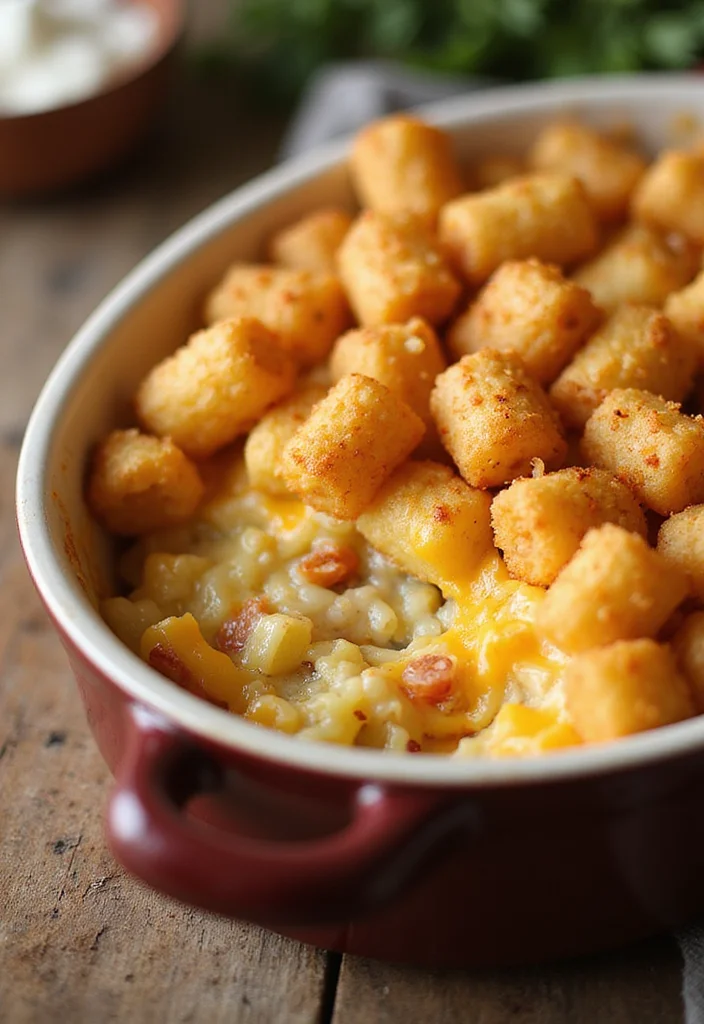 15 Tater Tot Casserole With Ground Beef Dinners That Even Picky Eaters Love - 1. Classic Tater Tot Casserole 1
