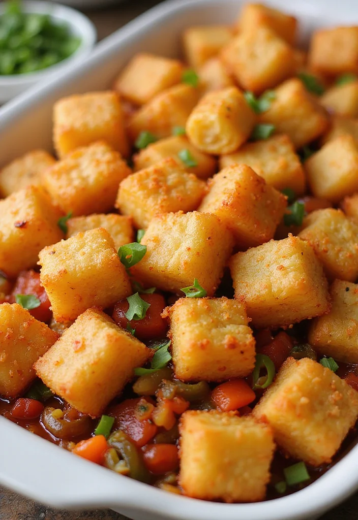 15 Tater Tot Casserole With Ground Beef Dinners That Even Picky Eaters Love - 14. Sweet and Sour Tater Tot Casserole 1