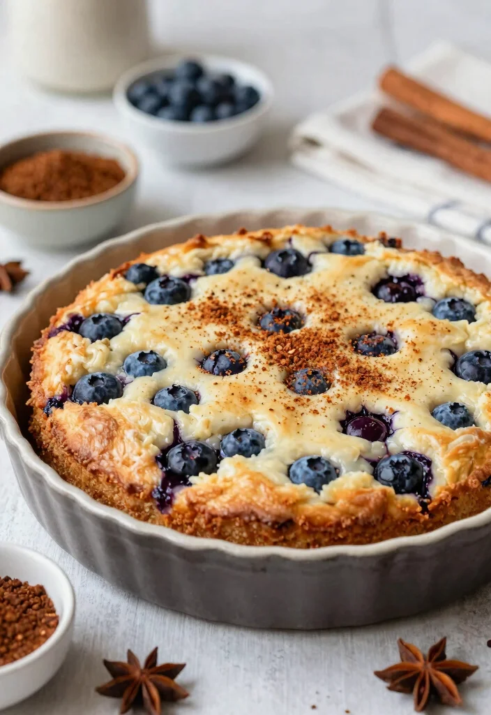 16 Blueberry Dump Cake Recipes: Sweet & Easy Gluten-Free Desserts - 15. Spiced Blueberry Dump Cake 1
