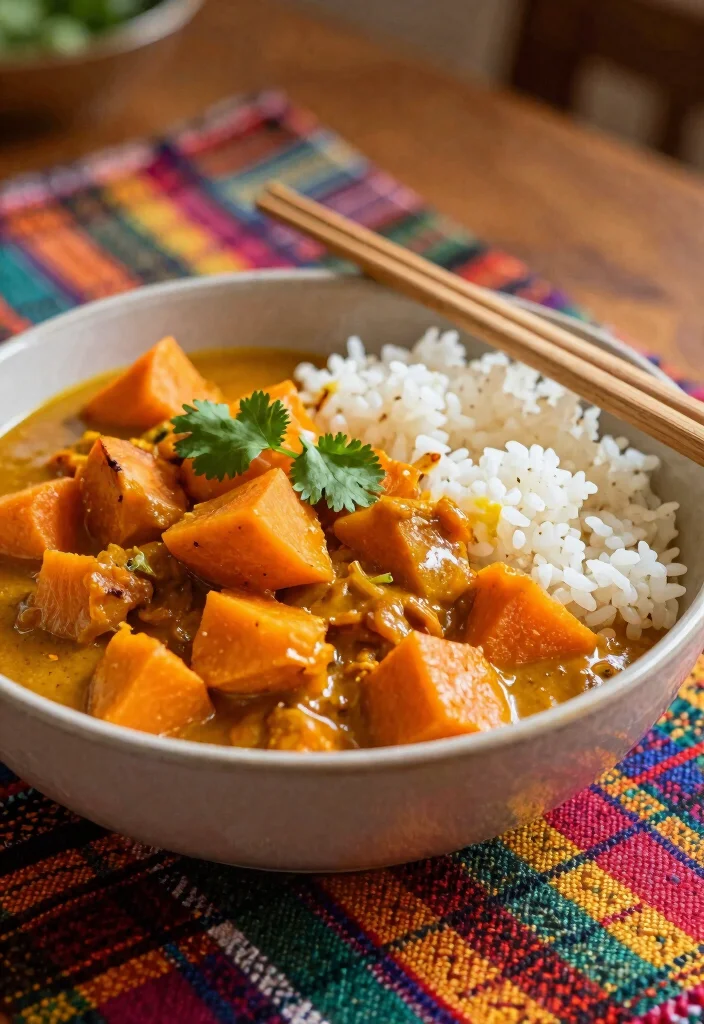 16 Boiled Sweet Potato Recipes: Wholesome Comfort Food for Family Meals - 3. Sweet Potato Curry 1