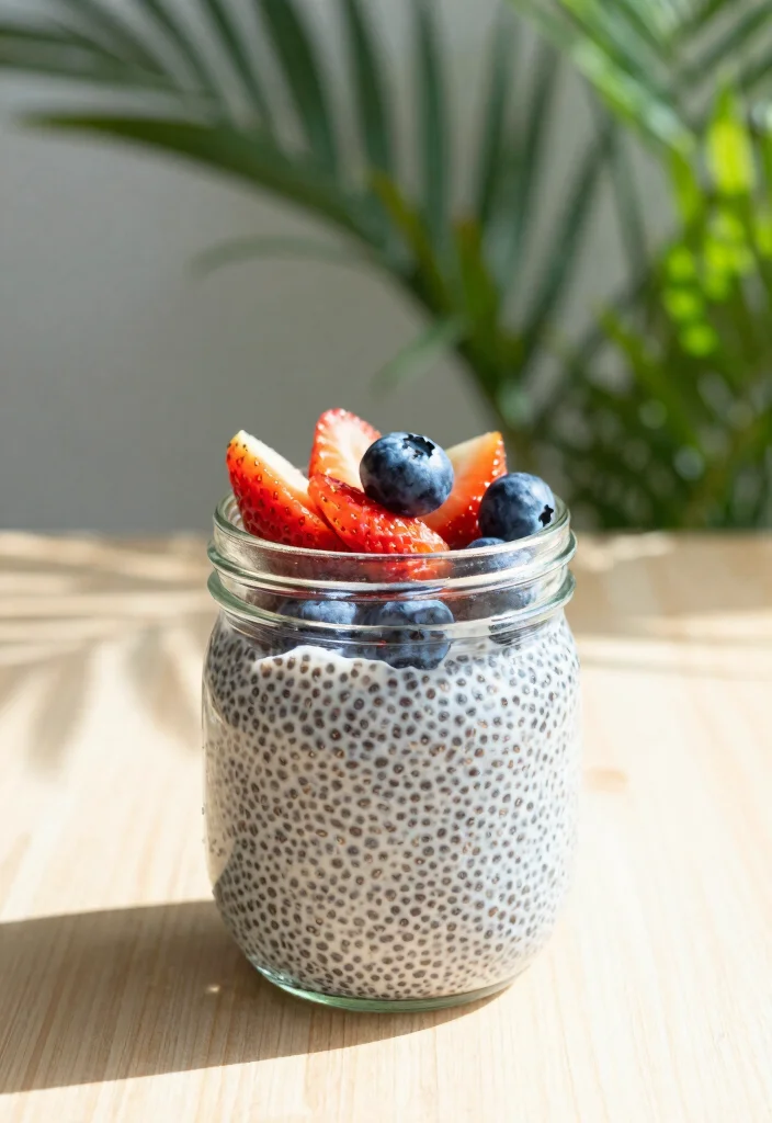 16 Coconut Water Drink Recipes: Hydrating Tropical Drinks - 6. Coconut Water Chia Pudding 1
